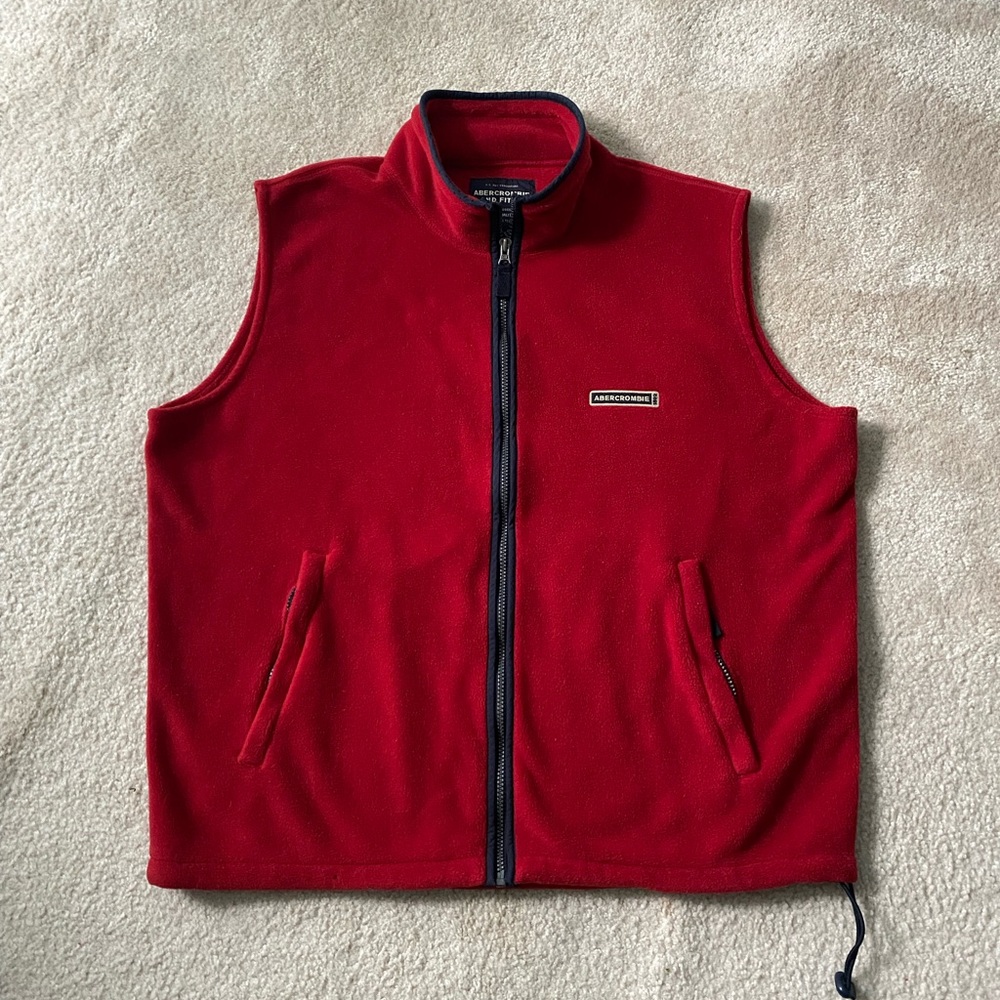 Abercrombie & Fitch Fleece Vest